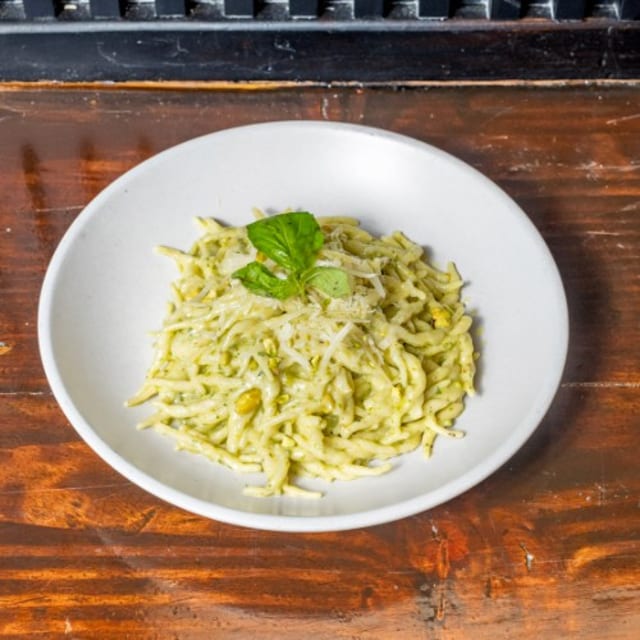 Trofie al Pesto di Pistacchi.