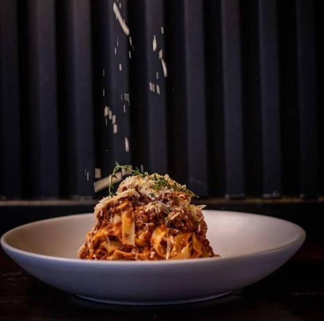 Tagliatelle alla Bolognese.